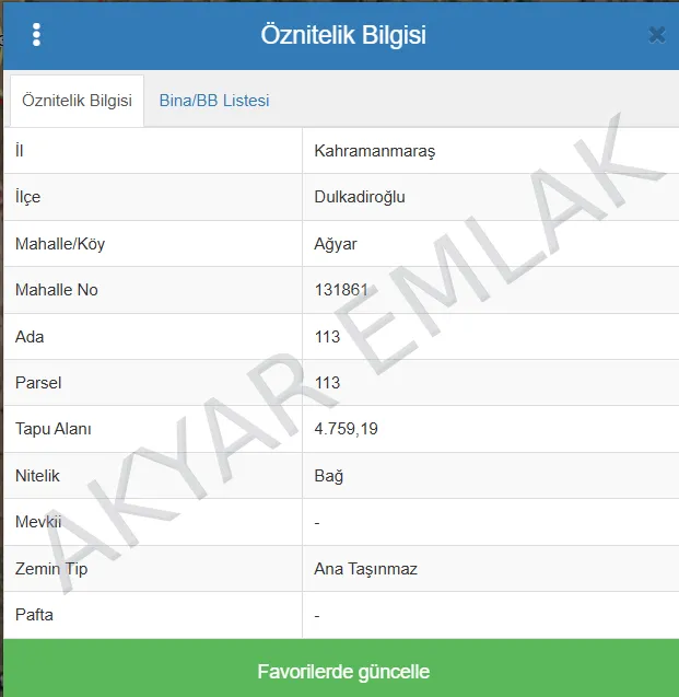 AKYAR EMLAK'DAN AKYAR TOKİ YANI BAŞINDA BAĞ YAZLIK YERİ — 7