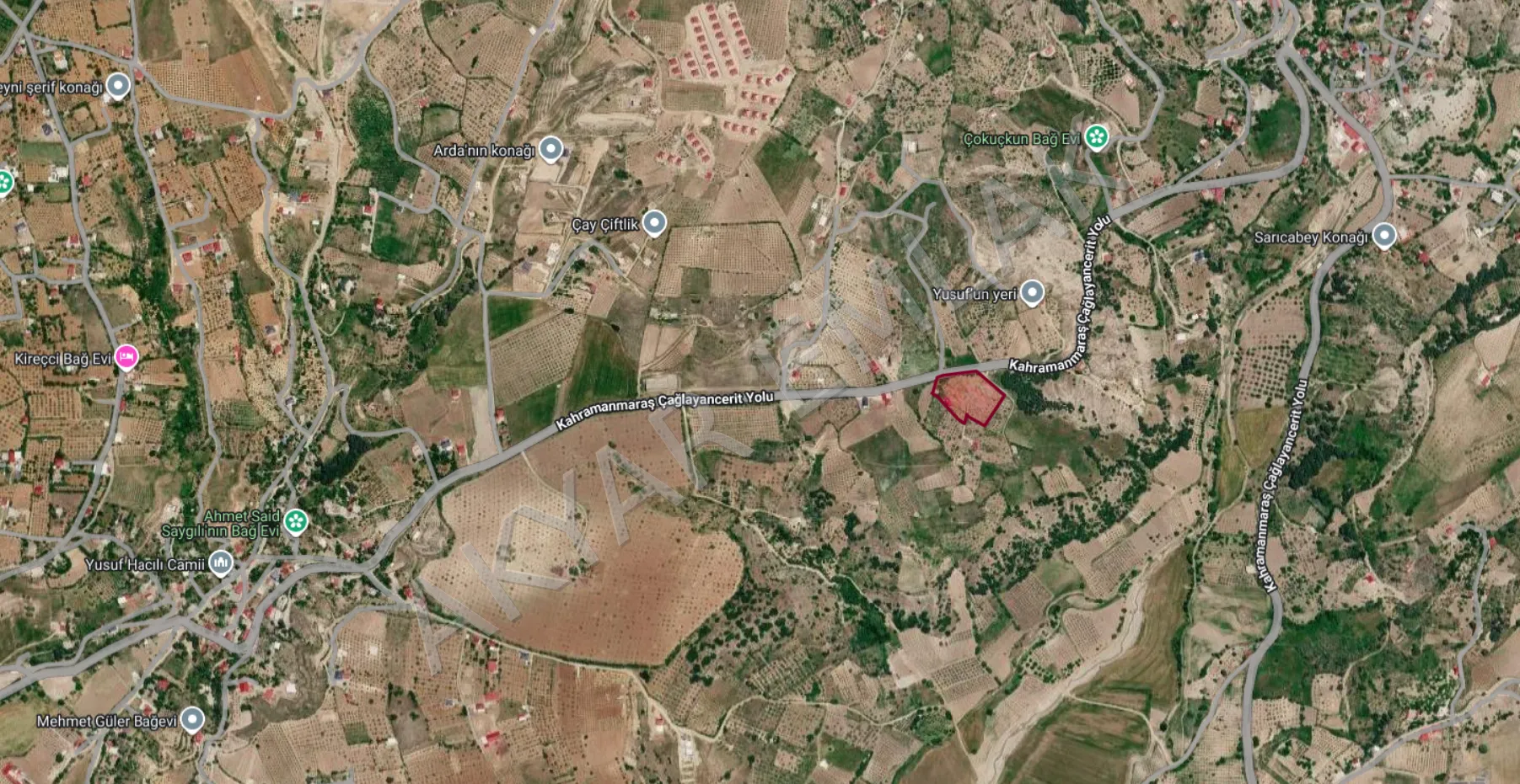 AKYAR EMLAK'DAN PEYNİRDERE YOLUNA SIFIR 8000 M² ARAZİ — 12