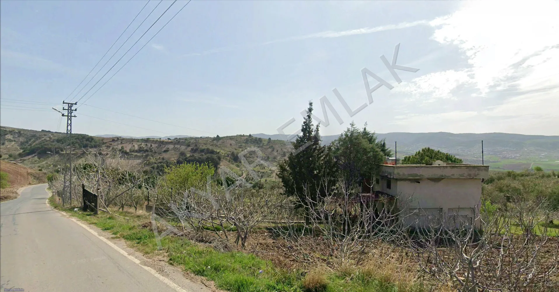 AKYAR EMLAK'DAN PEYNİRDERE YOLUNA SIFIR 8000 M² ARAZİ — 2