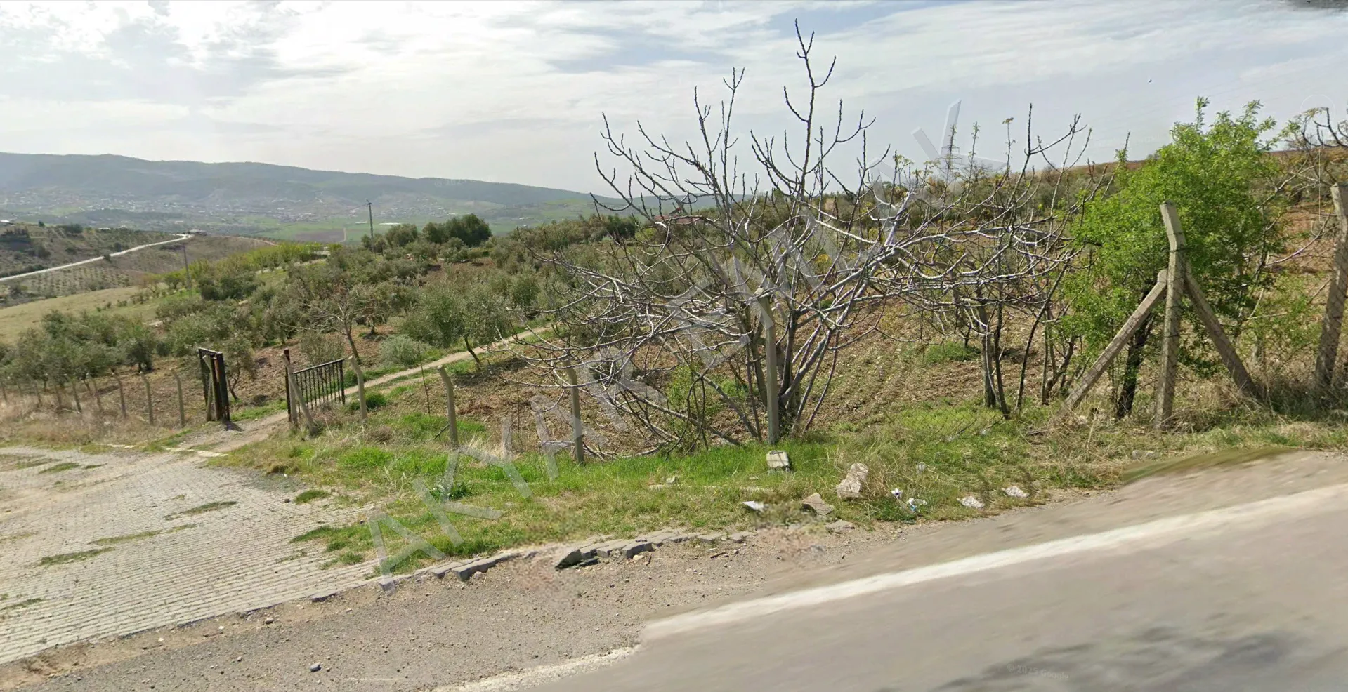 AKYAR EMLAK'DAN PEYNİRDERE YOLUNA SIFIR 8000 M² ARAZİ — 8