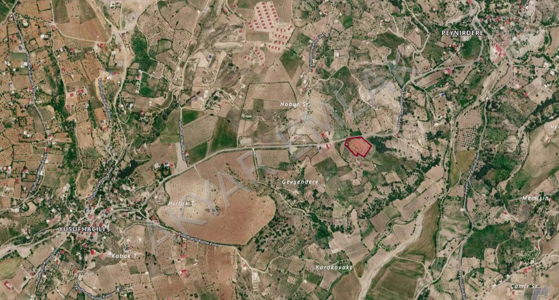 AKYAR EMLAK'DAN PEYNİRDERE YOLUNA SIFIR 8000 M² ARAZİ — 14