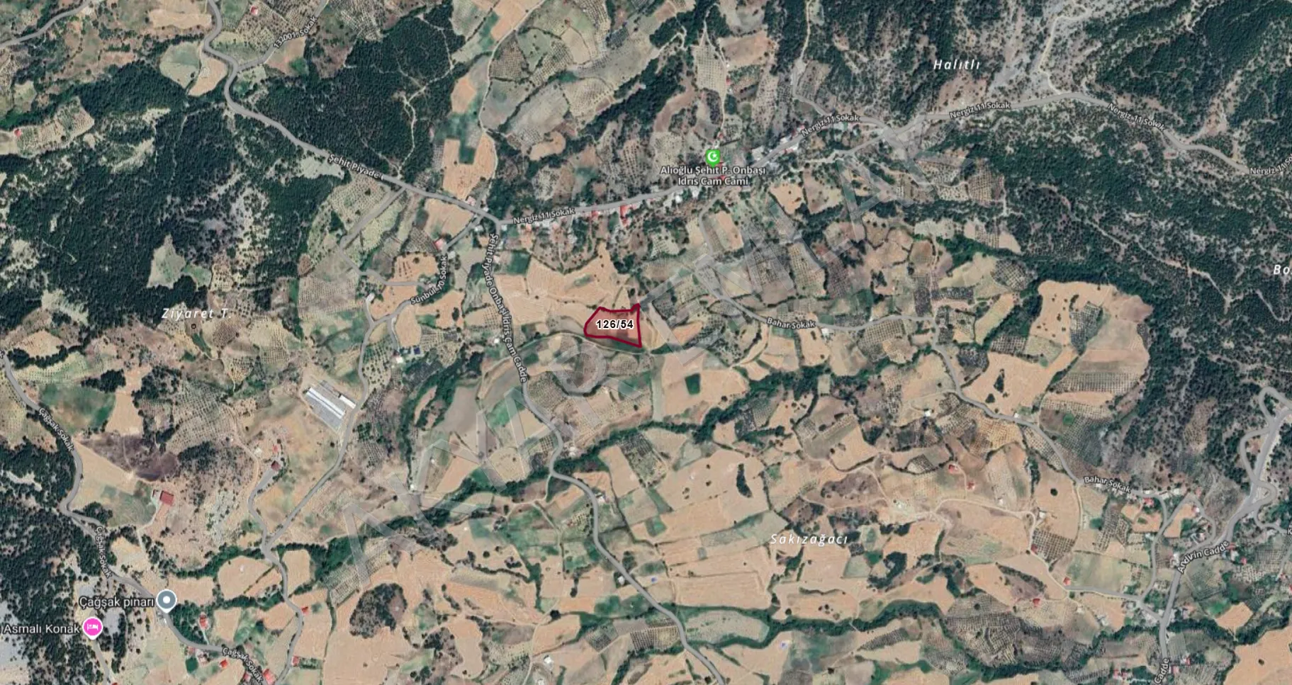 AKYAR EMLAK'DAN DÖNGELE'DE 1.724 M² BAĞ-ARAZİ HİSSESİ — 4