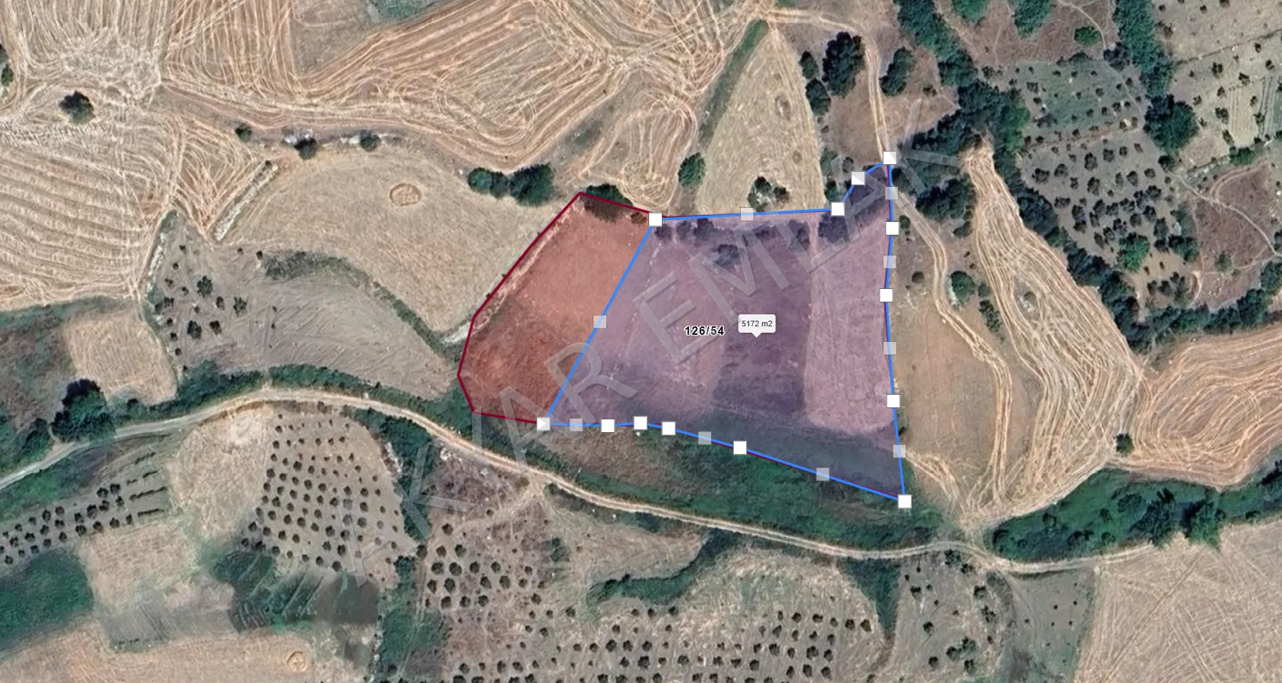 AKYAR EMLAK'DAN DÖNGELE'DE 1.724 M² BAĞ-ARAZİ HİSSESİ — 3