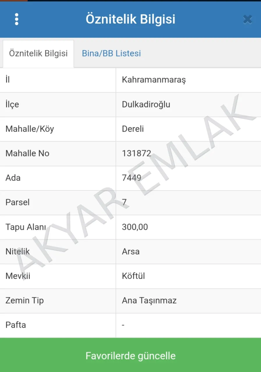 AKYAR EMLAK'DAN YENİ SANAYİ-KUYUMKENT ARASI 300 M² ARSA — 2