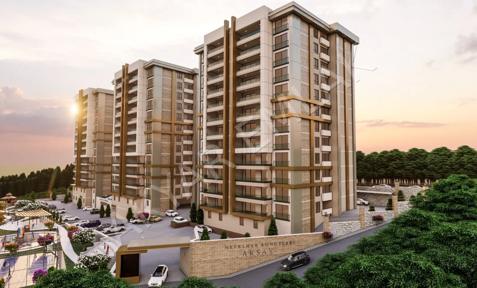 AKYAR EMLAK'dan Muhteşem geniş ultra lüks site 5+1 Daire — 3