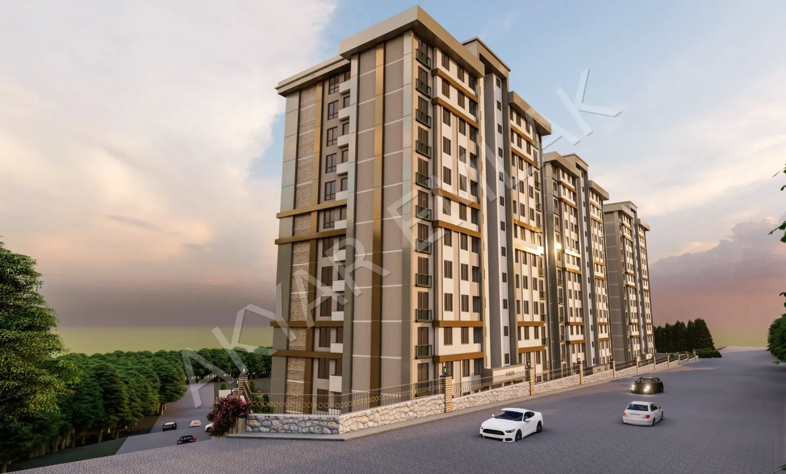 AKYAR EMLAK'dan Muhteşem geniş ultra lüks site 5+1 Daire — 2