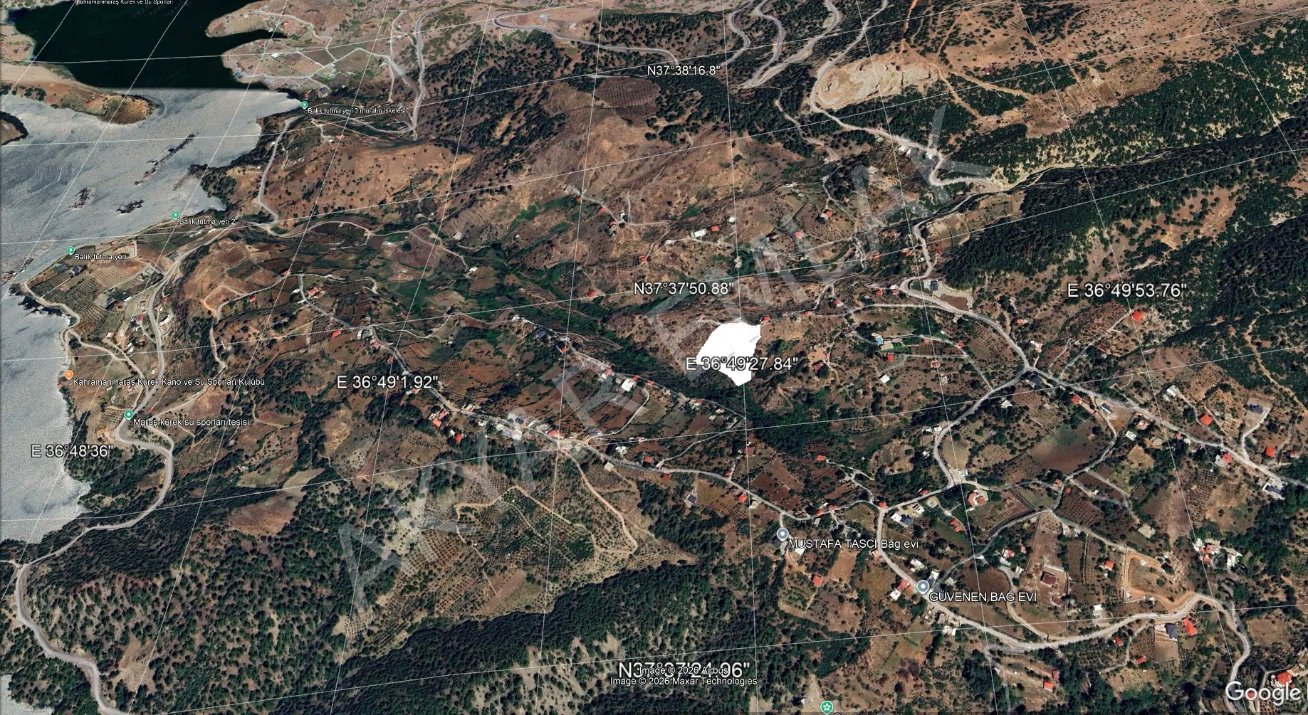 AKYAR EMLAK'dan Kazmada 8200 M2 Satılık Villa Bağ yeri — 3