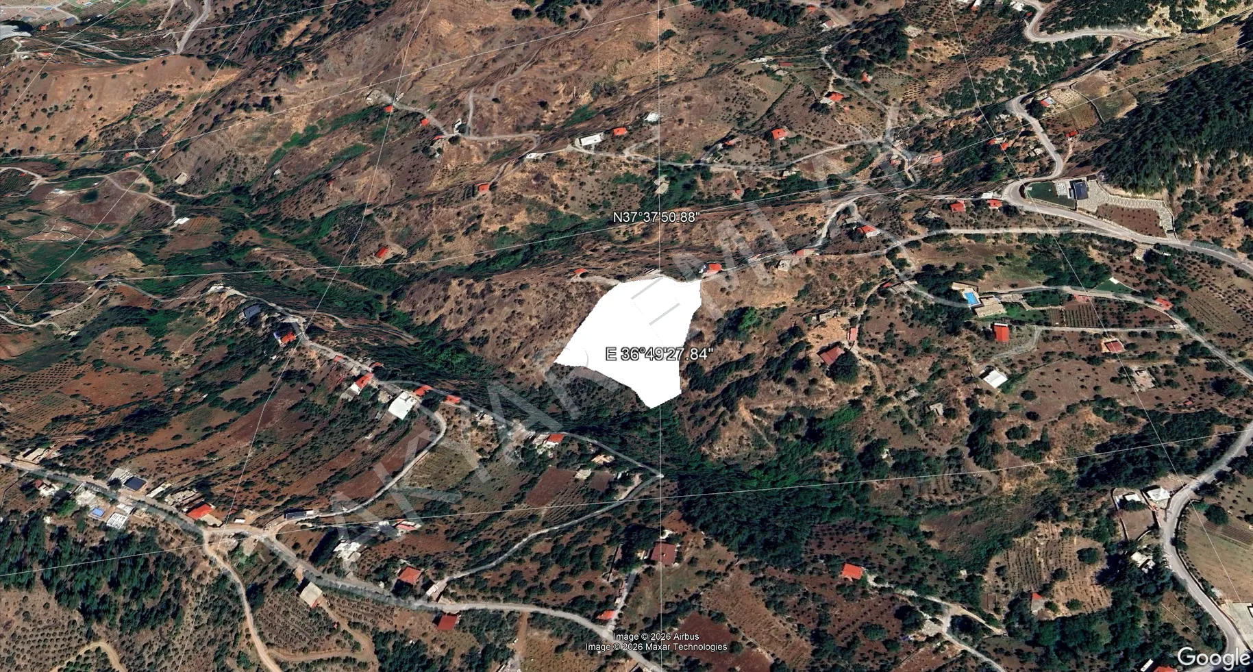 AKYAR EMLAK'dan Kazmada 8200 M2 Satılık Villa Bağ yeri — 4