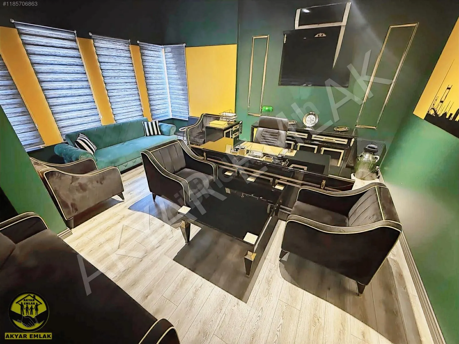 AKYAR EMLAKTAN SGK BİNA ÇEVRESİ SATILIK LÜKS OFİS İŞYERİ — 1
