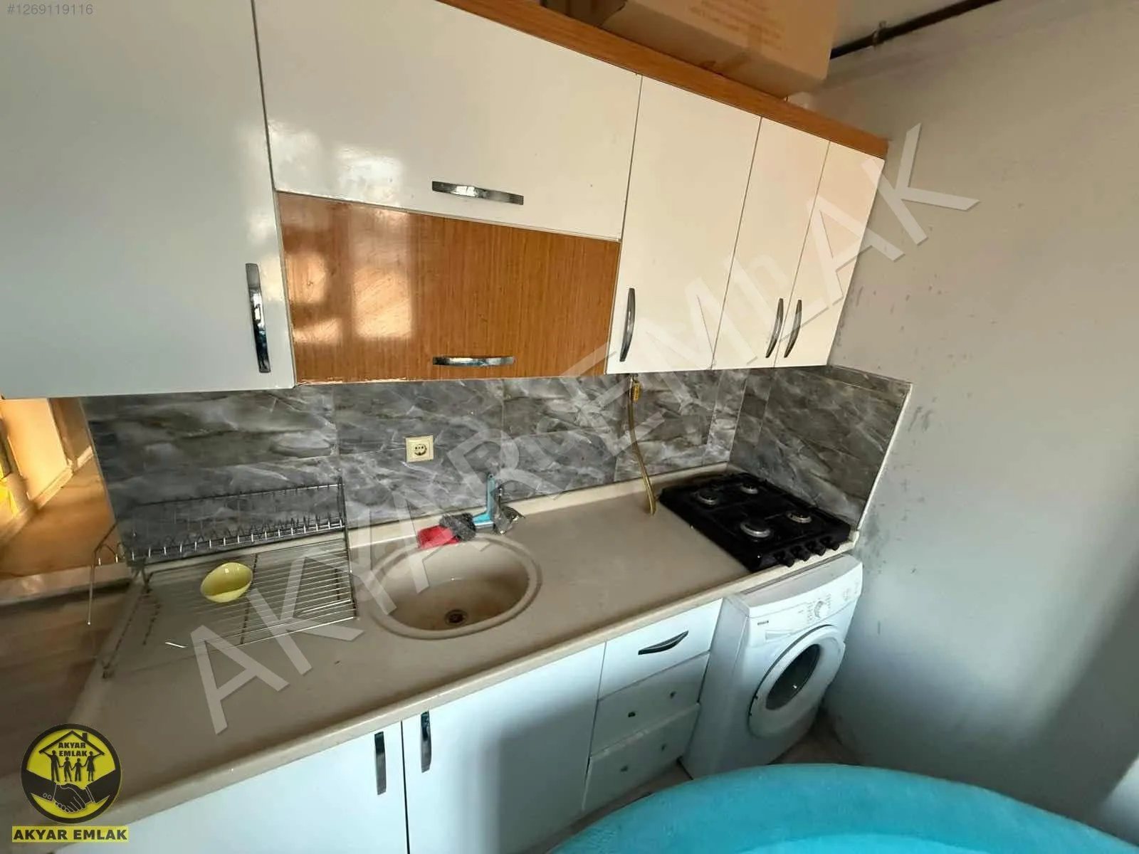 AKYAR EMLAKTAN M.AKİF MAH EŞYALI KİRACILI 1+1 DAİRE — 8