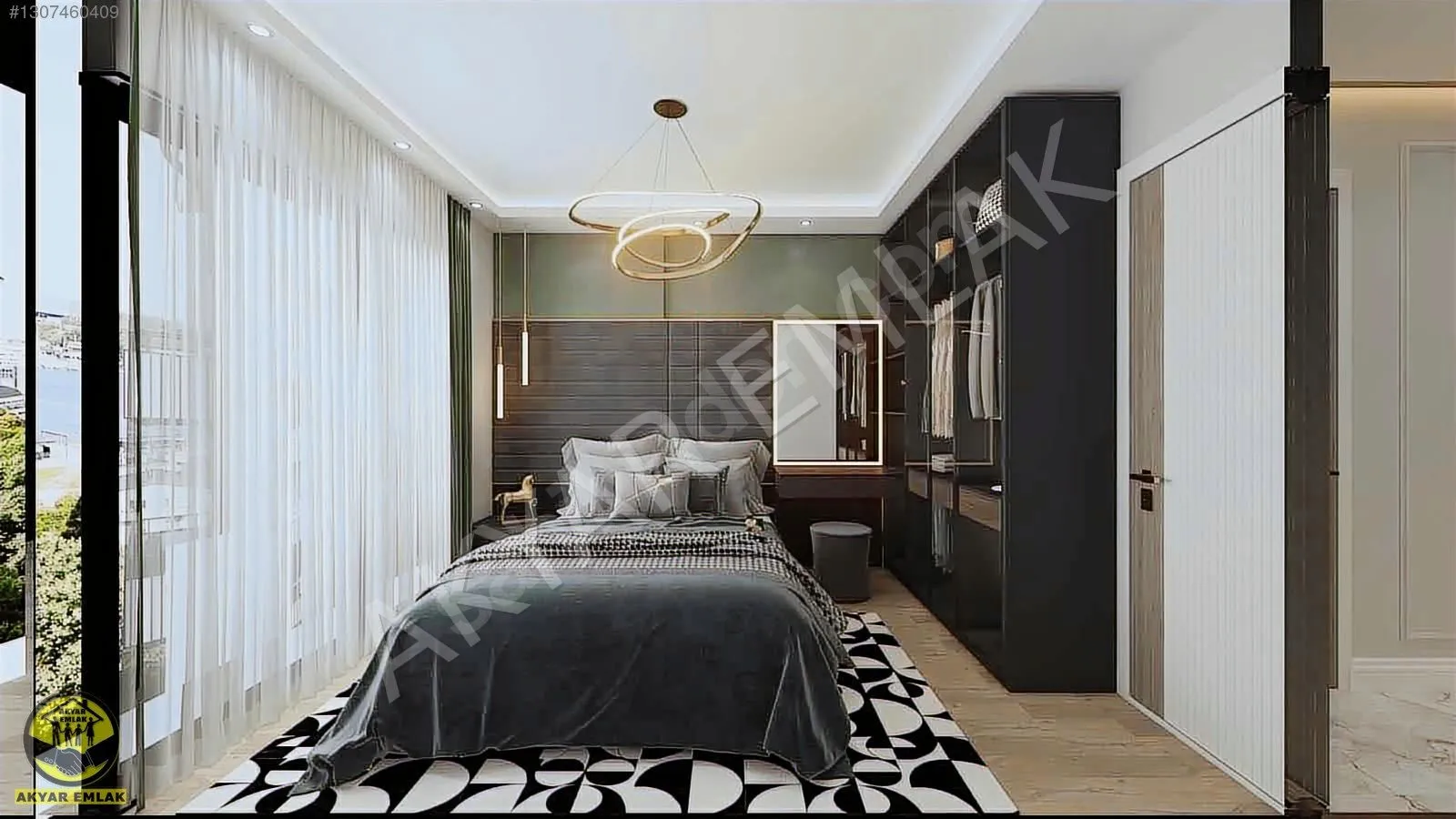 MERSİN SİLİFKE'de SATILIK LÜX EŞYALI 1+1 DAİRE — 4