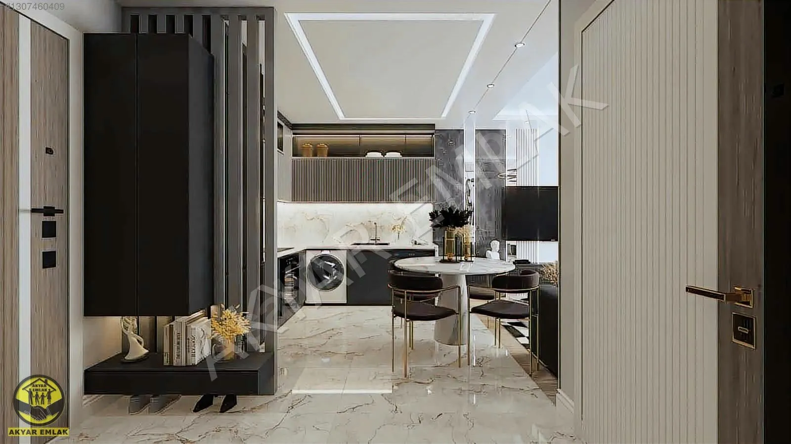 MERSİN SİLİFKE'de SATILIK LÜX EŞYALI 1+1 DAİRE — 2