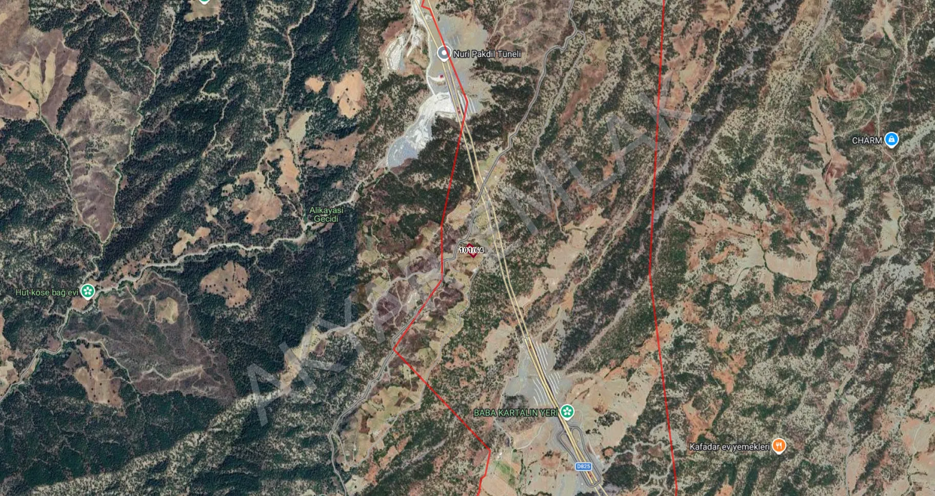 AKYAR EMLAK KAYSERİ - KÜRTÜL YOL ÜZERİ 3055 M2 — 2