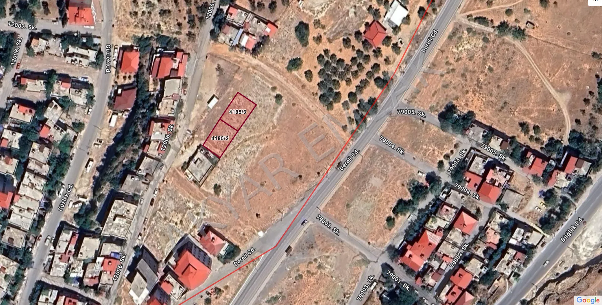 AKYAR EMLAK BAYAZITLI MAHALLESİ MÜSTAKİL 2 PARSEL ARSA