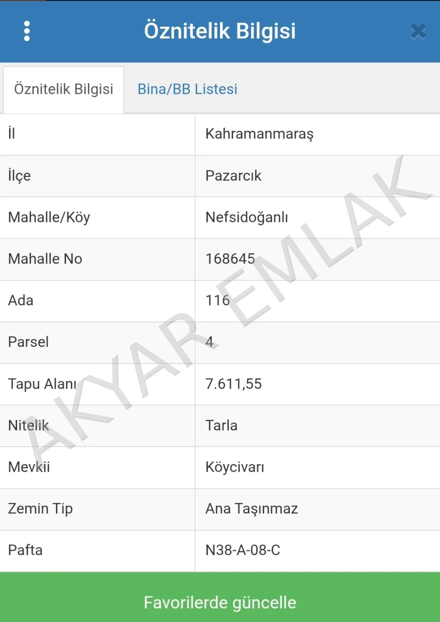 AKYAR EMLAK'dan Muhteşem 7600 M2 Tarla Süper Fiyat Acil — 3